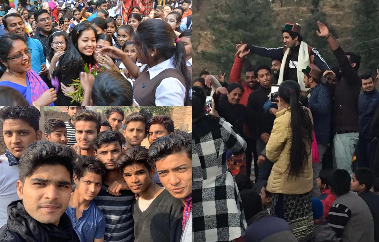Top 6 Contestants Of Indian Idol 10 Receive Grand Welcome On Their Home Visit Before The Finals