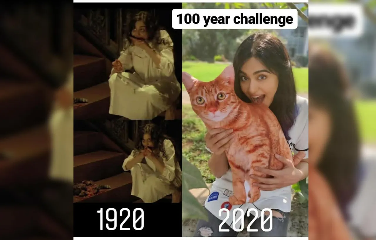 Adah Sharma #10yearchallenge