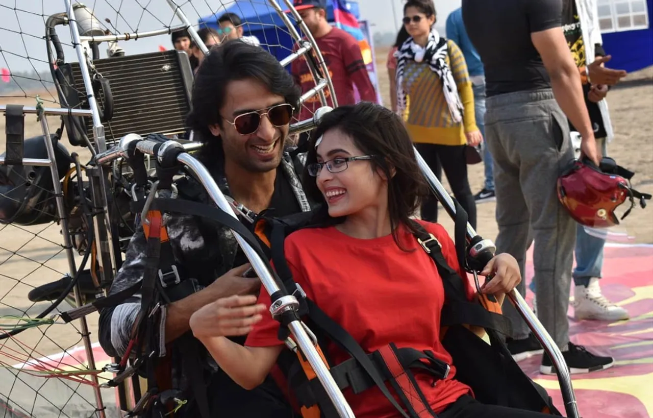 Paragliding Sequence In Ye Risthey Hai Pyar Ke!