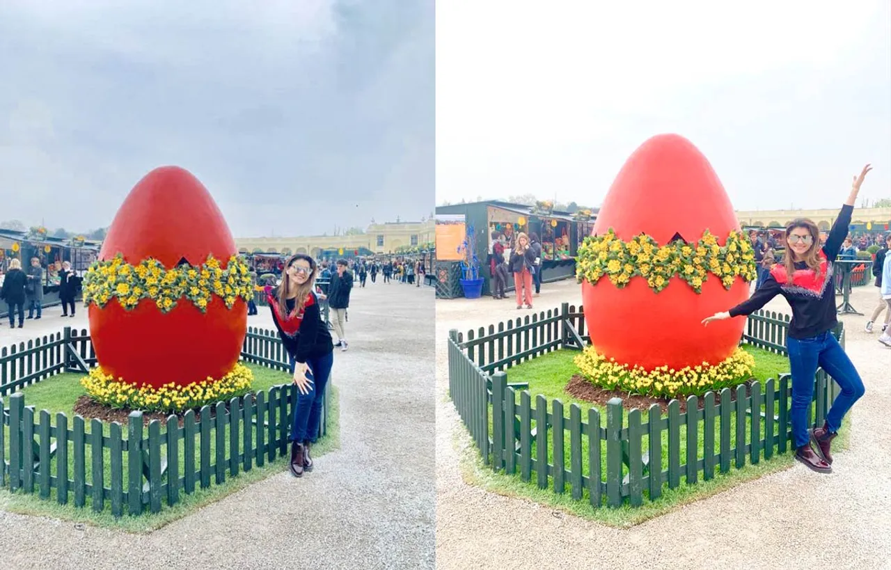 Urvashi Rautela Celebrates Easter In Leeds, London