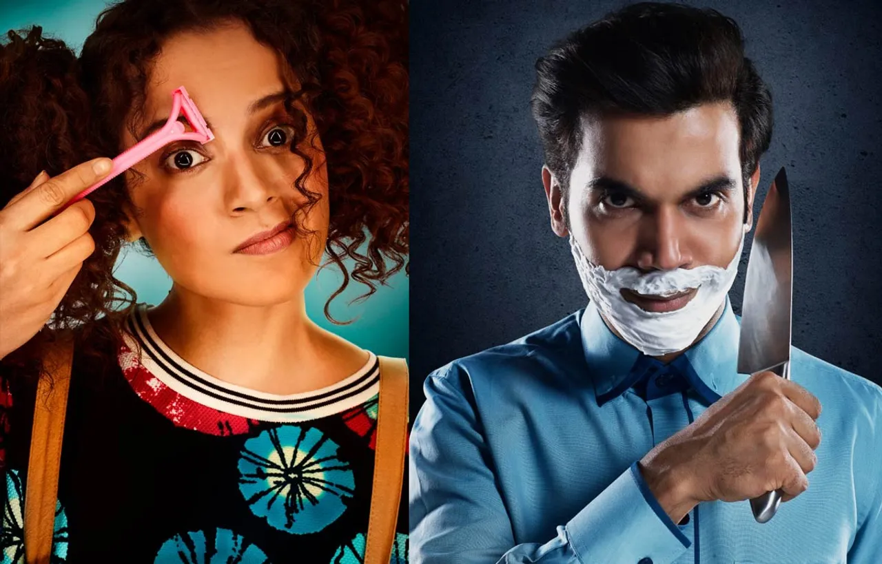 Kanagana-Ranaut---Rajkummar-Rao-ask-you-to-shave-the-opinions-and-come-be-Judgementall-on-July-26th-!