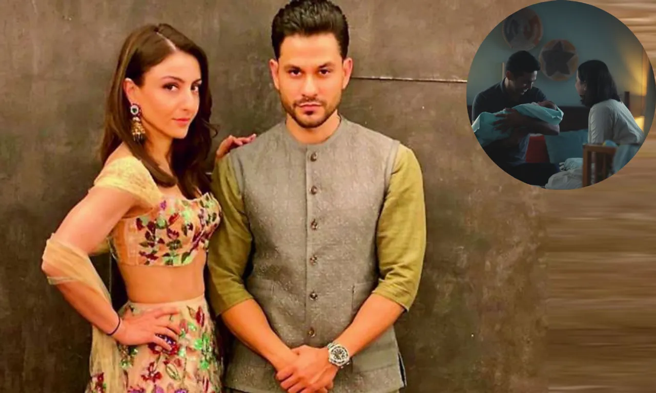 Soha and Kunal Support Pampers Campaign