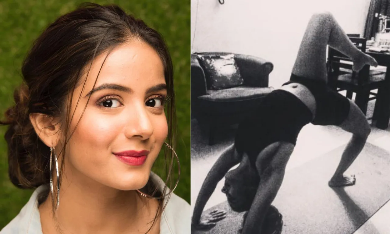 Actress Nikki Sharma does 108 Suryanamaskars in every morning workout