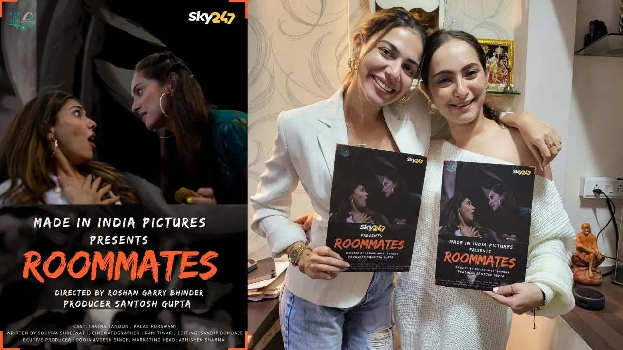 Actors Lavina Tandon-Palak Purswani turn RoomMates!