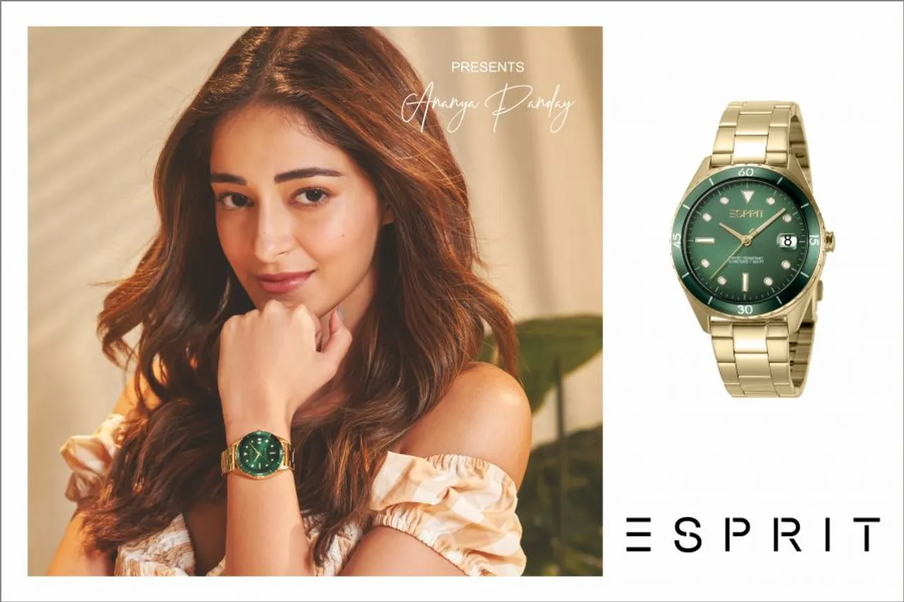 The American Watch Brand Esprit launches its new brand campaign with Ananya Panday