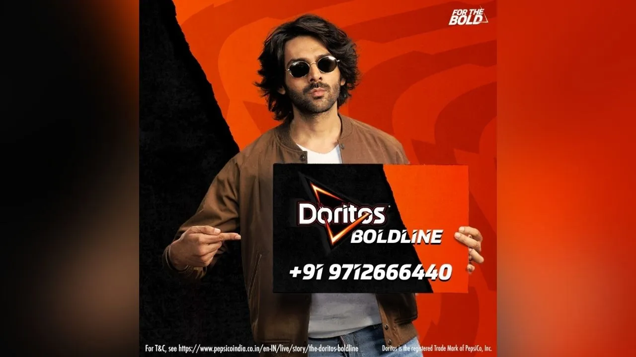 DORITOS SETS UP ‘BOLDLINE’ TO HELP TRANSFORM BOLD DREAMS INTO REALITY IN COLLABORATION WITH KARTIK AARYAN