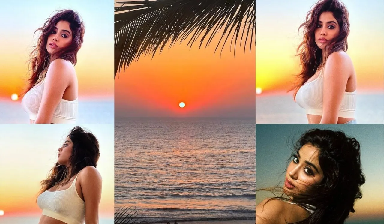 Janhavi Kapoor shared her "Hot" photos on Social Media