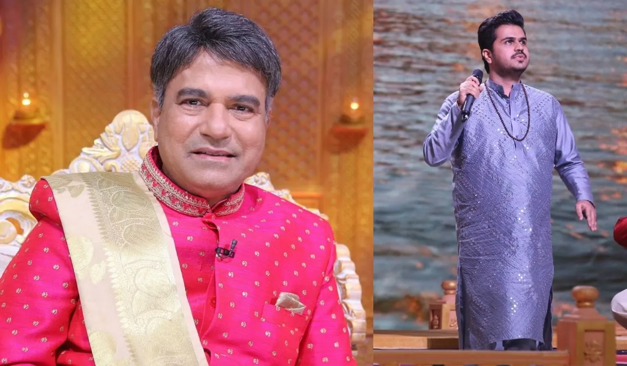 Contestant Diwakar sings Suresh Wadkar's iconic song on the stage of Swarna Swar Bharat; says, "You sang this song better than me."