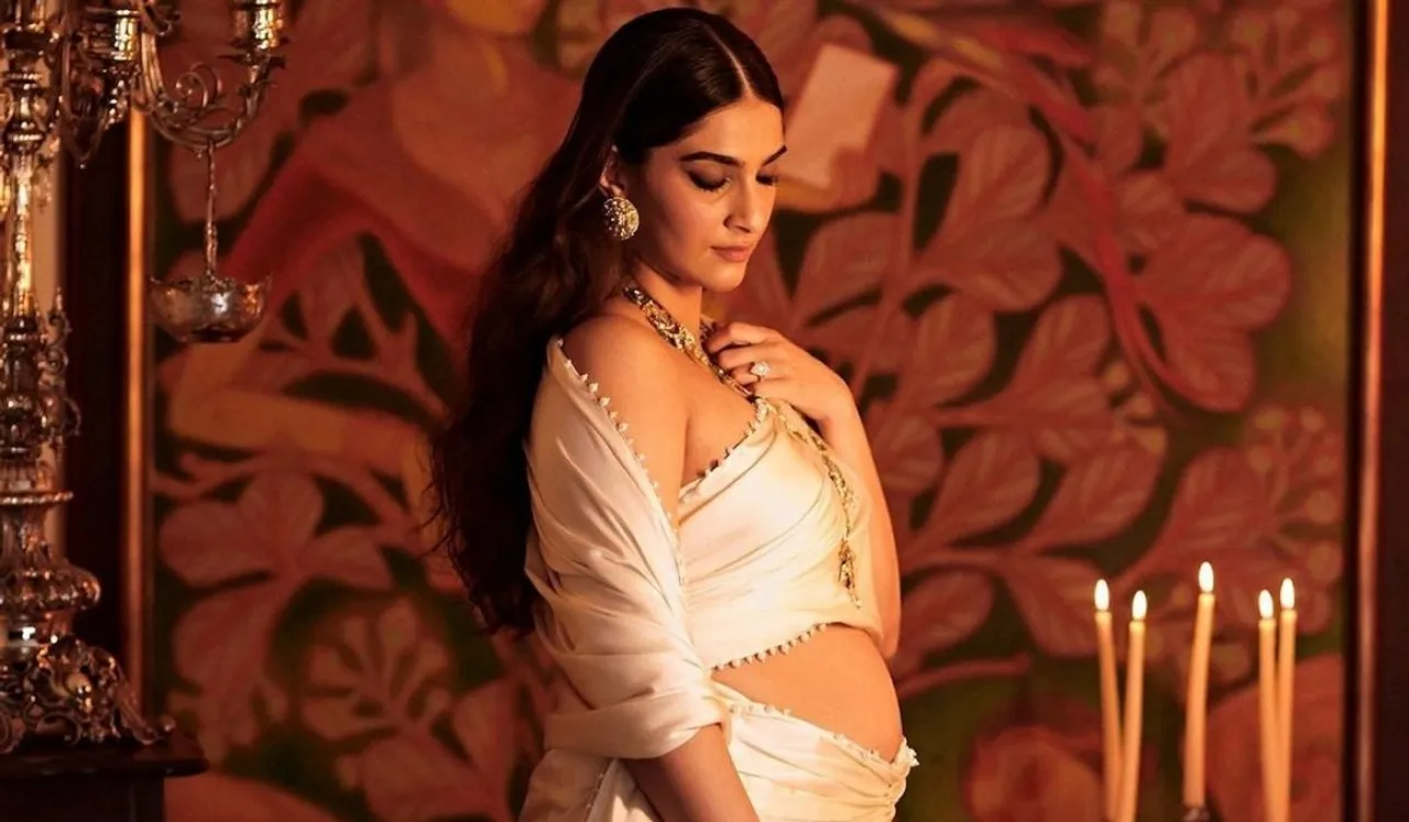 Actress Sonam Kapoor's photos from pregnancy photoshoot goes Viral