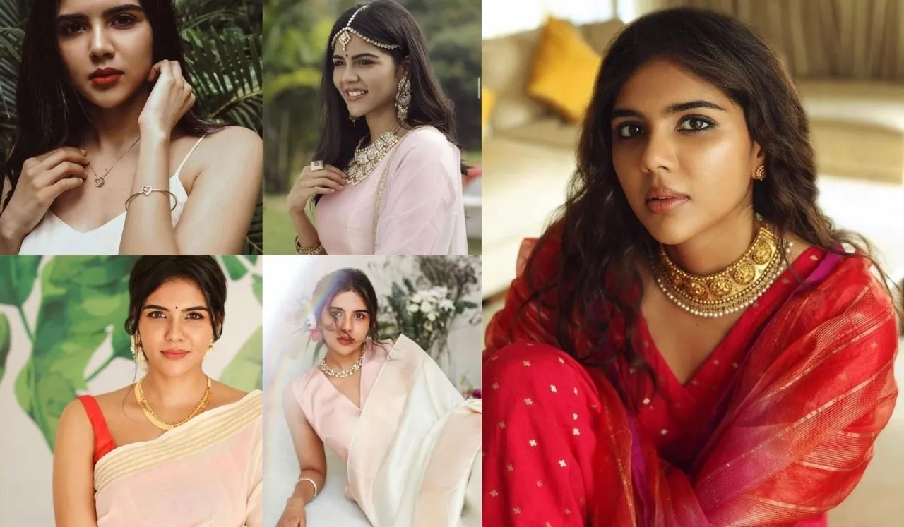 Celebrating Kalyani Priyadarshan birthday with her top 5 awe- inspiring looks wearing jewellery from Kalyan Jewellers