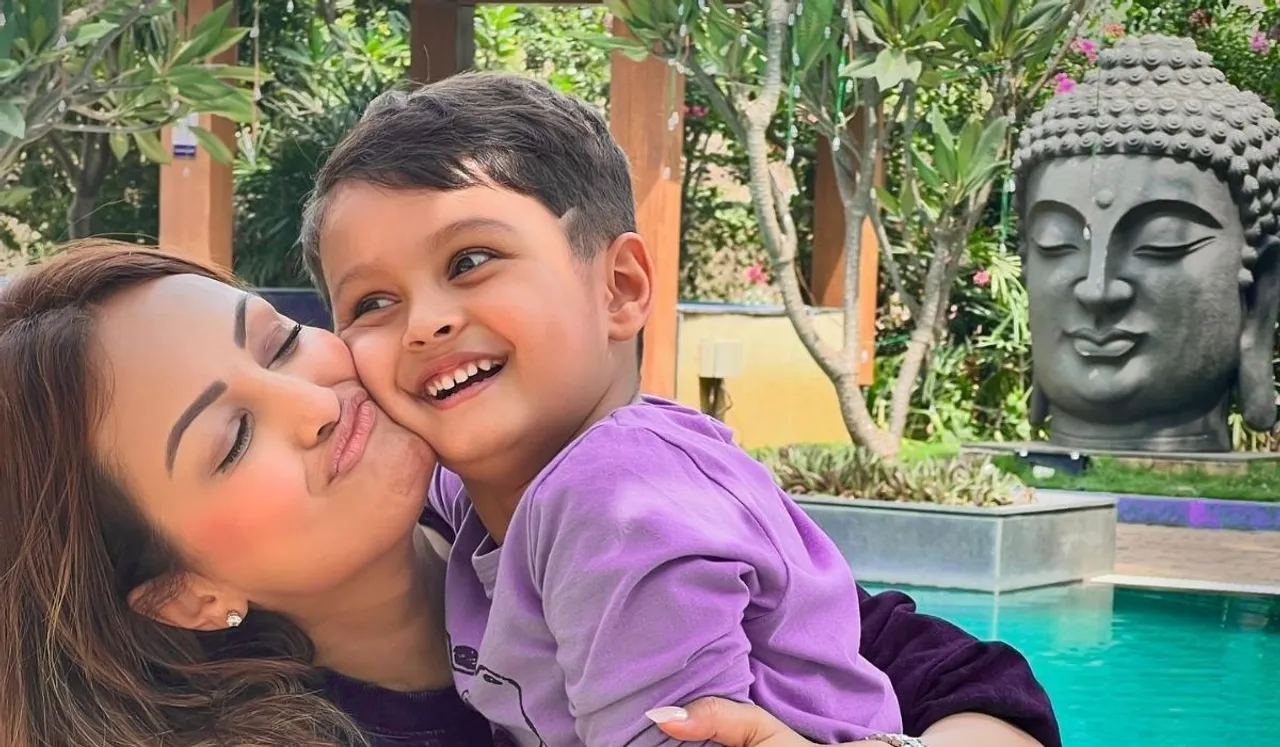 Nisha Rawal goes on a much needed vacation with her son Kavish post Lock Upp. Says "I want to make sure that Kavish doesn’t miss out on any memorable experiences in his life"