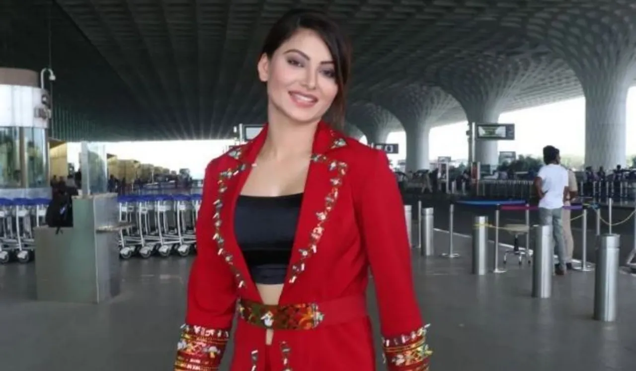 Urvashi Rautela Paints The Town Red With Her Scintillating Look As She Gets Clicked By The Shutterbugs At The Airport With A Look Worth Rs 3Lakhs: Also, thanks fans for 48 million followers