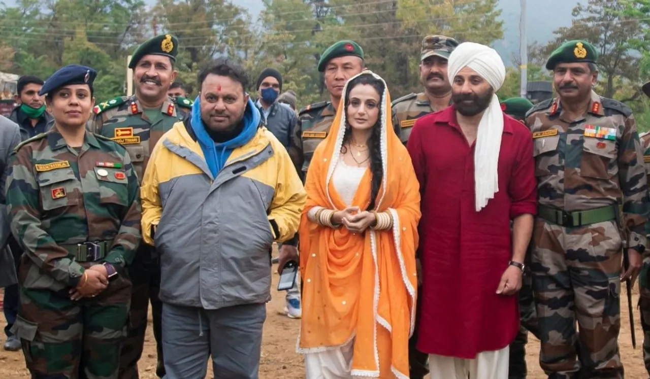 Sunny Deol, Ameesha Patel and Anil Sharma wrapped up the second schedule of 'Gadar 2'