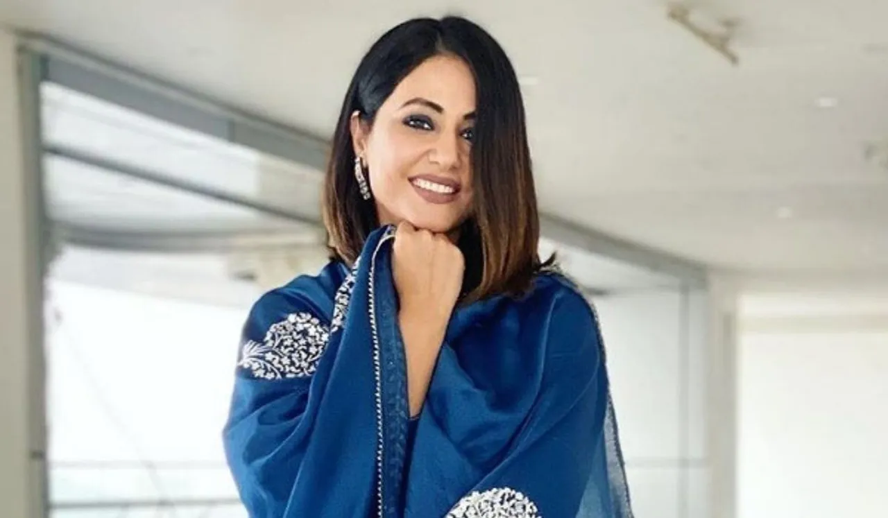 Actress Hina Khan celebrates #EmotionCalledBiryani with a special Iftar at old age home in Bhayander