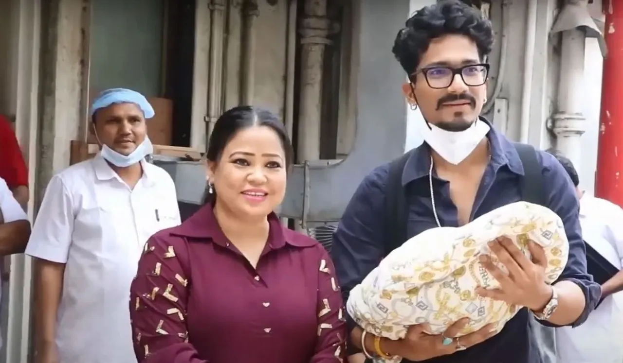 Bharti Singh returned home from hospital with her Newborn Son