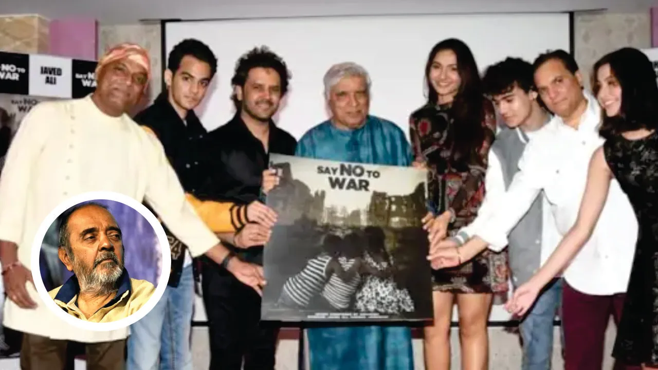 BAAHAR JAANLEVA GARMI THI, AUR UNDER YAADON KA EK SUHAANA SAFAR CHAL RAHA THA. (Jab meri Javed Akhtar ke saath 25 saal ke baad do minute mei ek baar phir dosti ho gayi)... BY ALI PETER JOHN