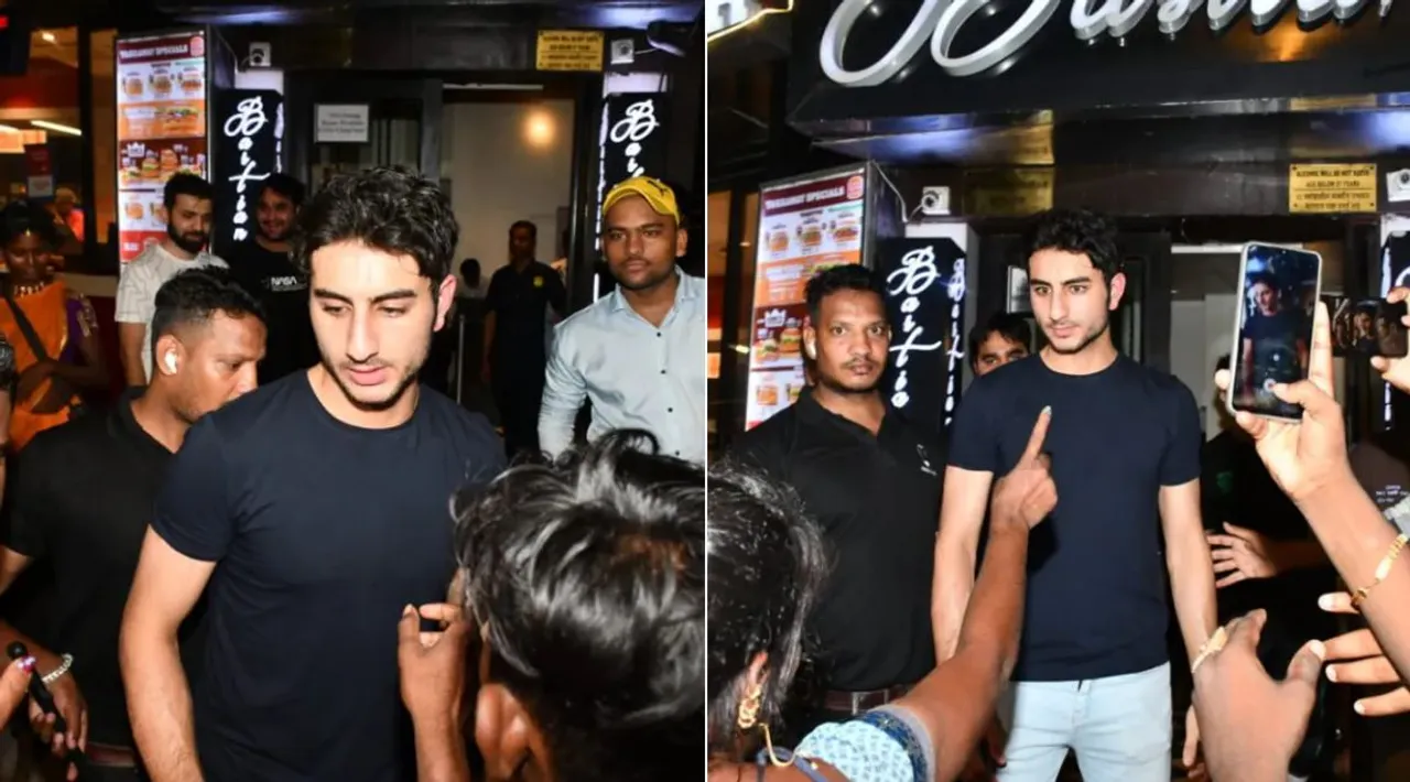 Ibrahim Ali Khan's bodyguards gets agressive