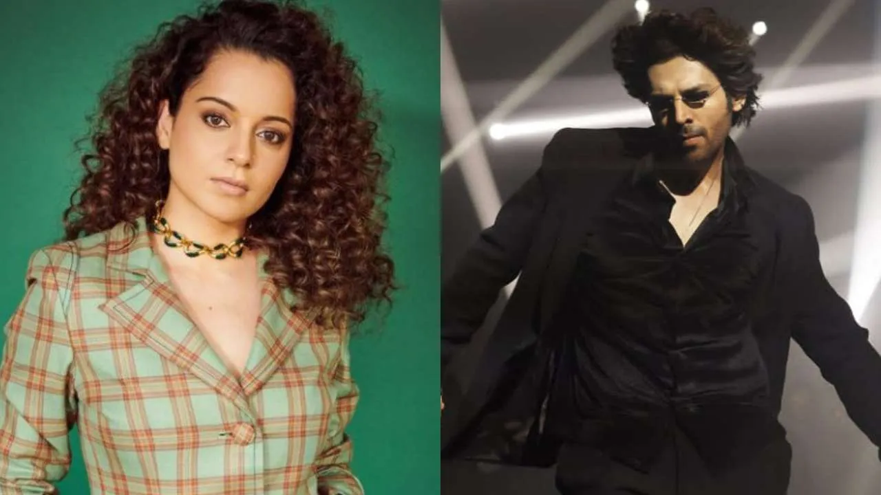 Actress Kangana Ranaut praised Kartik Aaryan