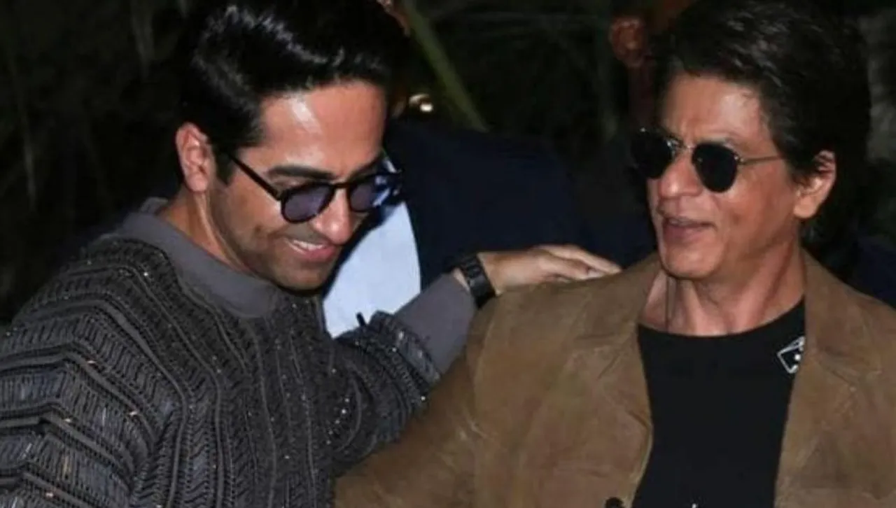 Ayushmann Khurrana considers Shahrukh Khan as his icon