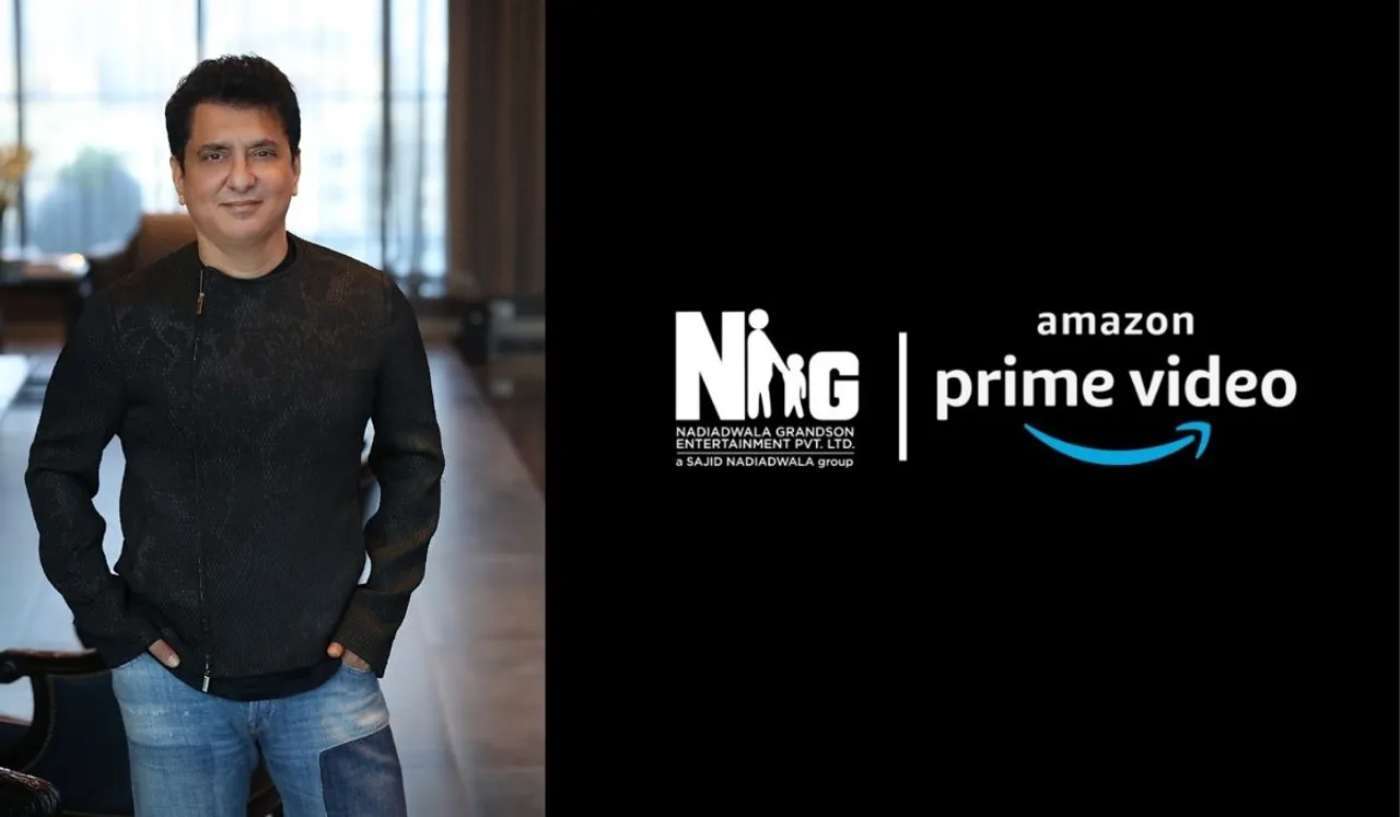 Amazon Prime Video Collaborates with Nadiadwala Grandson Entertainment – Announces Worldwide-Exclusive, Multi-Year Licensing Slate