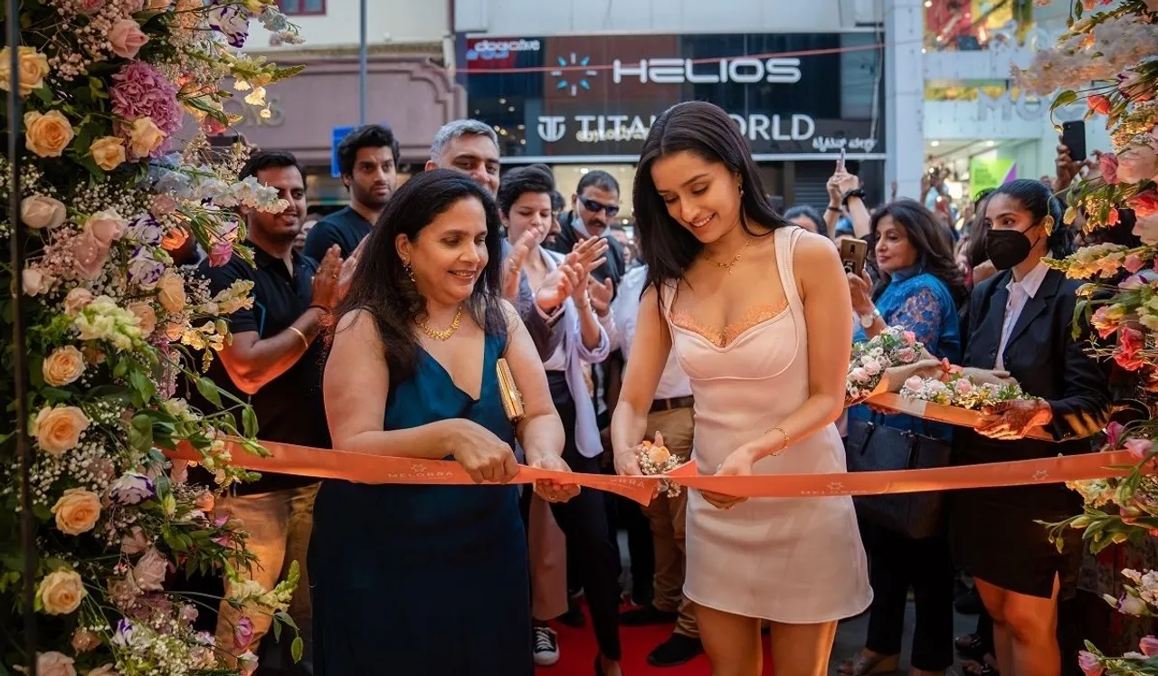Shraddha Kapoor inaugurates Melorra’s first flagship high-street store in Bengaluru