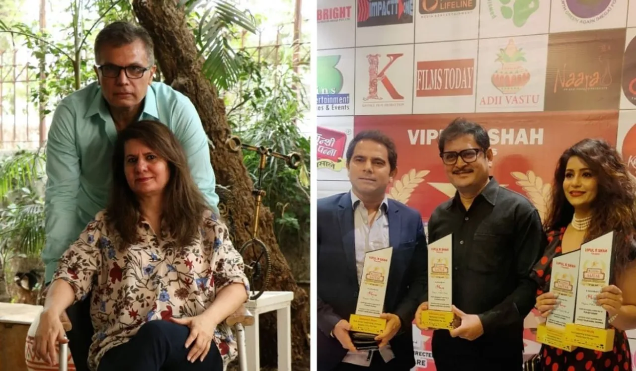 Sanjay and Binaiferr Kohli's 'Bhabiji Ghar Par Hai!' bags four awards at Cinema Aajtak Awards