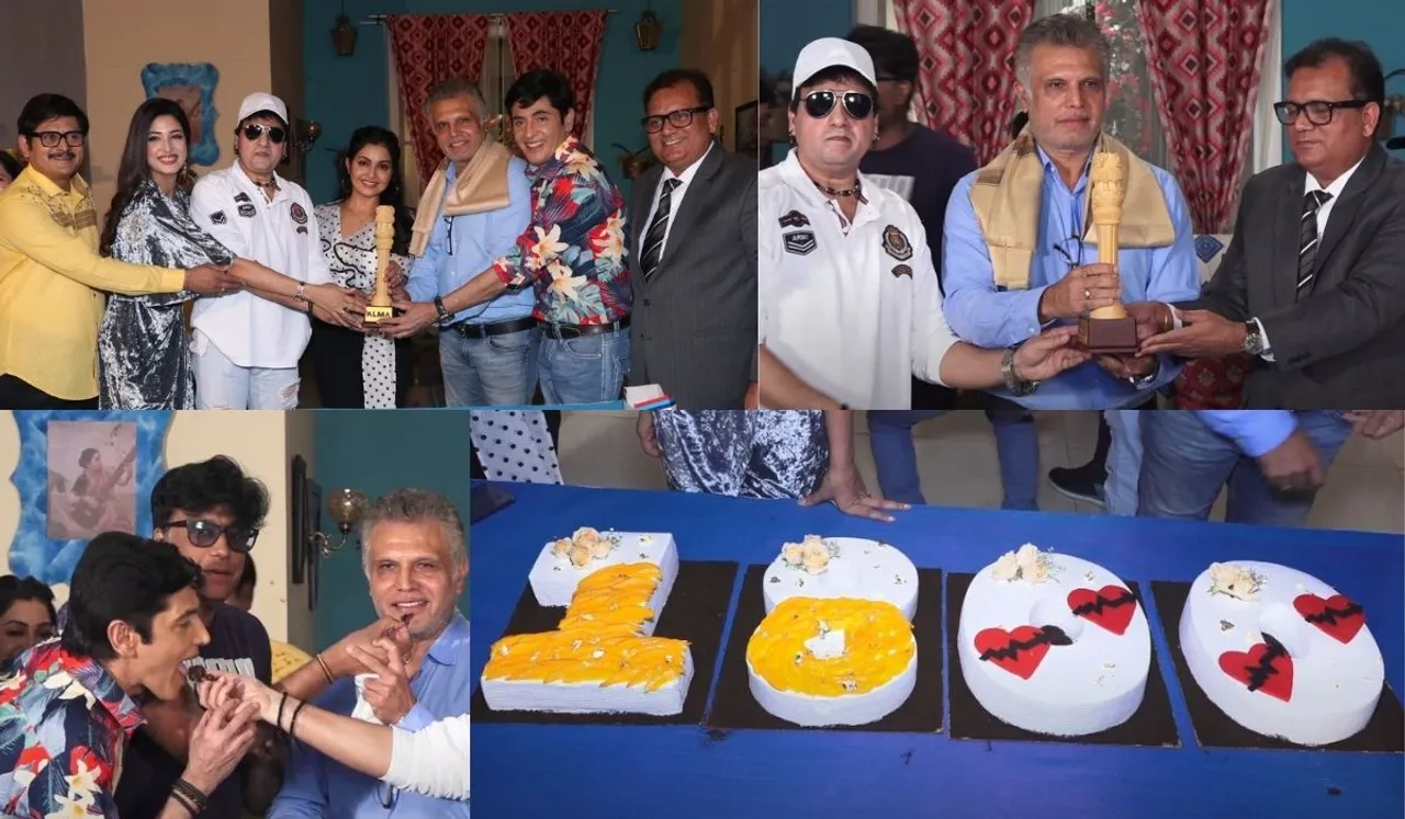 Double Celebration for &TV's Bhabiji Ghar Par Hai as the World Book of Records felicitates Sanjay Kohli, and the show completes 1800-episodes!