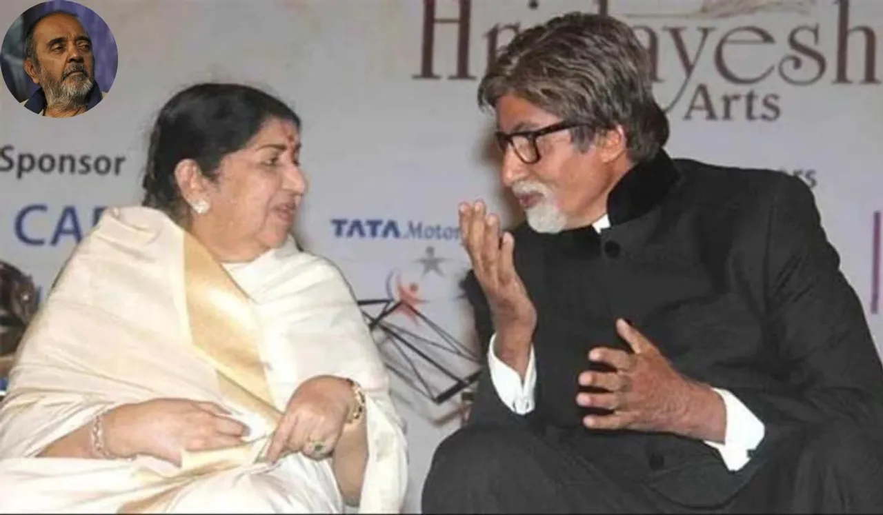 Lataji Amitabh Ko Hindi Bhaasha Ka Shahenshah Maanti Thhi... BY ALI PETER JOHN