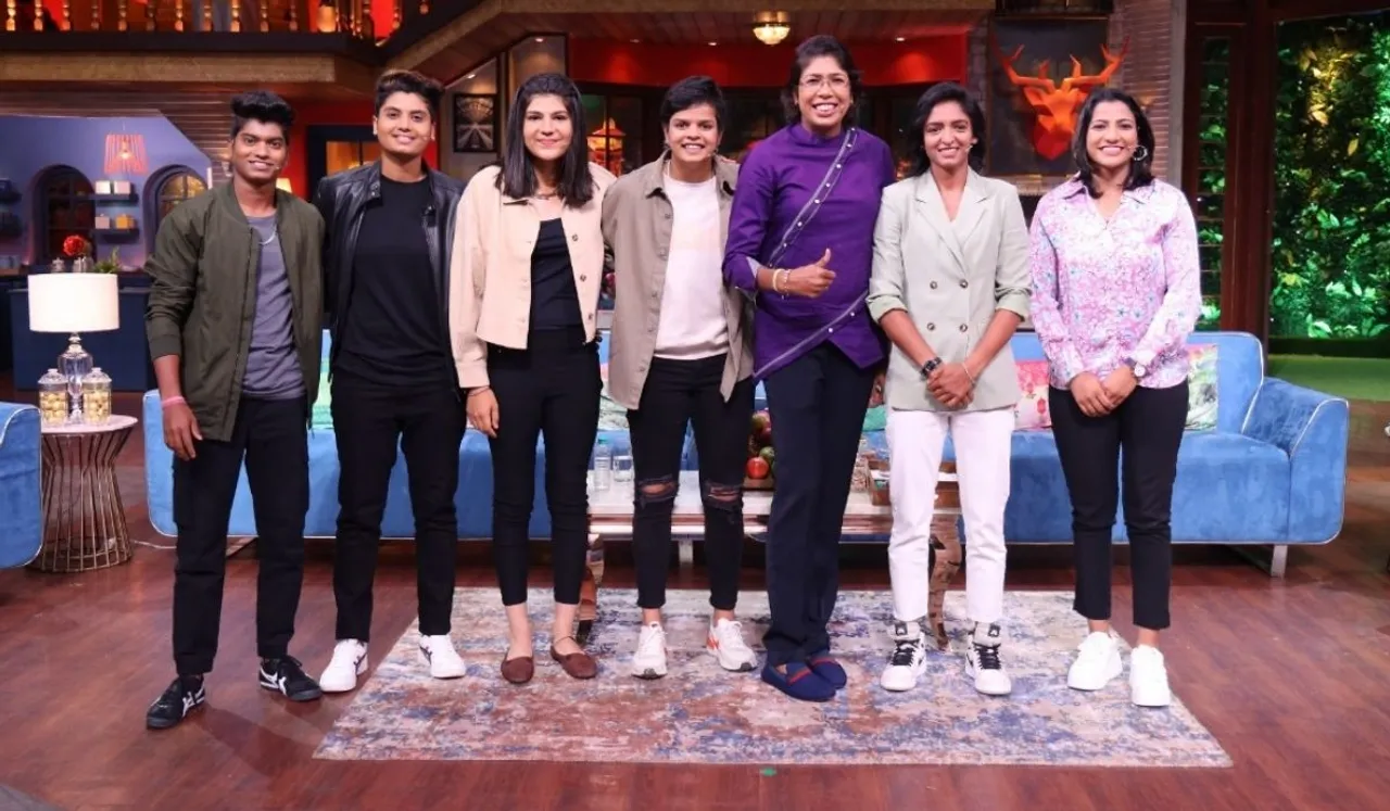 Cricketer Harmanpreet Kaur is all praises for her pillars of support, her parents on The Kapil Sharma Show