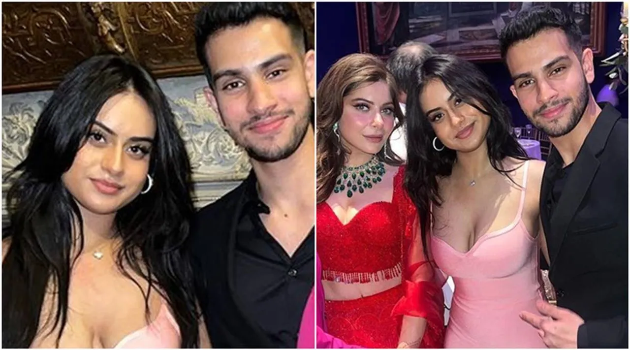 Nyasa Devgn arrived in a very stunning look at Kanika Kapoor's reception party