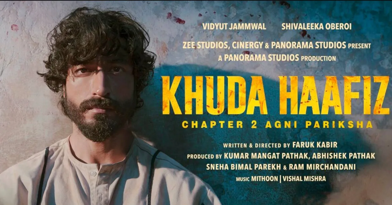 Vidyut Jammwal emerges as the star of the public in Khuda Haafiz Chapter II Agni Pariksha's trailer; trends at no.1 on YouTube 