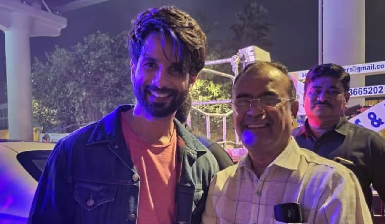 Bright Outdoor Media Pvt Ltd launches poster of Amazon Prime Video "The Boys" at Chitrakoot site in the presence of Actor Shahid Kapoor