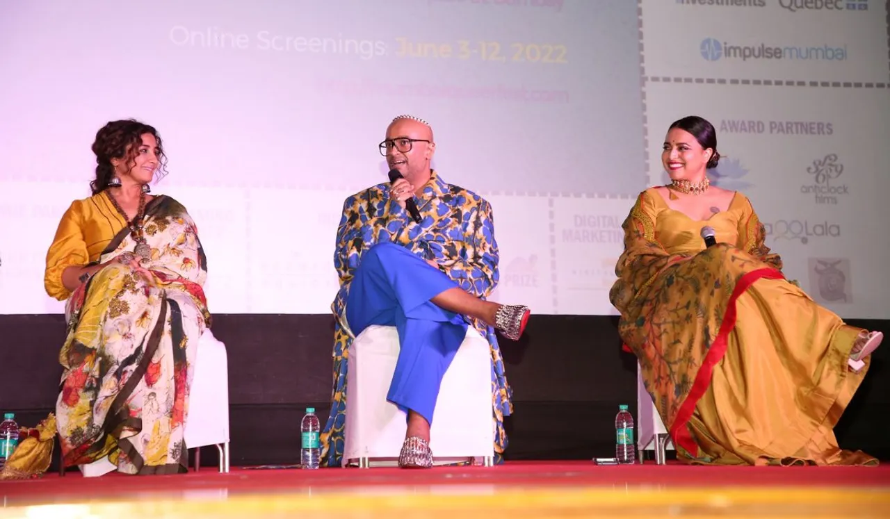 BOLLYWOOD ACTORS SWARA BHASKAR, DIVYA DUTTA & POOJA BHATT GRACE THE MUMBAI PREMIERE OF SHEER QORMA AT THE 13TH KASHISH MUMBAI INTERNATIONAL QUEER FILM FESTIVAL
