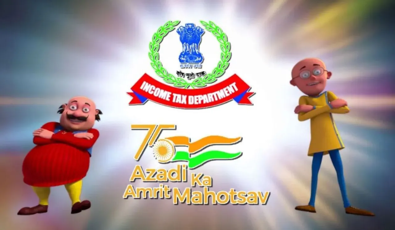 Learn the importance of tax with the lot-pot comic character Motu-Patlu and become a 'tax expert'