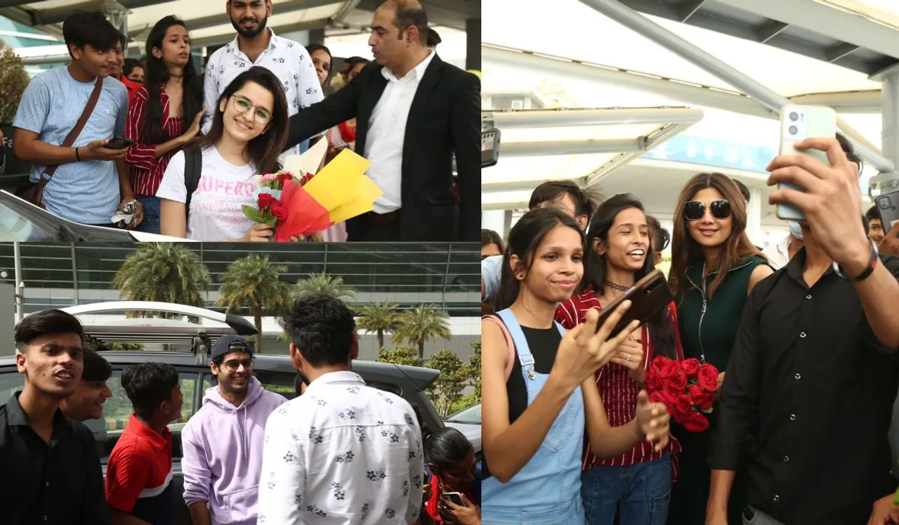 Shilpa Shetty, Abhimanyu & Shirley Setia spread the Nikamma Magic in Delhi
