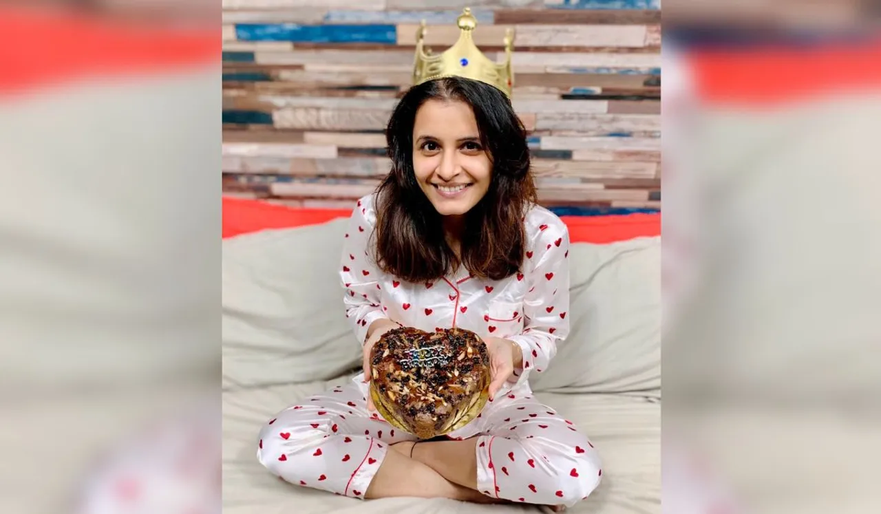 Actress Perneet Chauhan is blessed as she has a working birthday this year