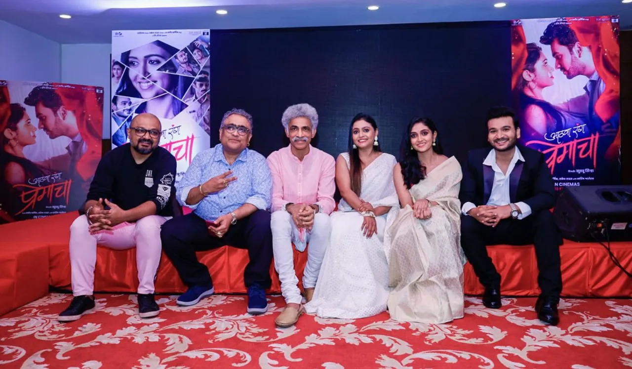 Rinku sports an entirely different look of an acid victim like Deepika Padukone in Chhapaak in the Marathi movie "Aatwa Rang Premacha" slated for release on 17th June