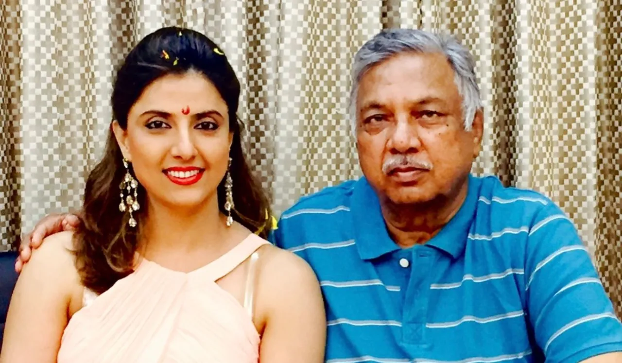 Father's Day 2022- "You have to face the harsh truth and accept the reality with open arms and face it confidently and with lots of positive aspects." says actress Jyoti Saxena On This Father's Day As She Remembers Her Late Father"
