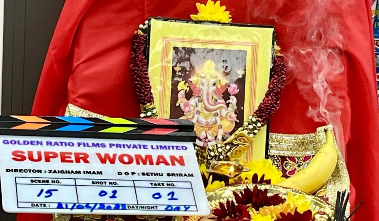 Golden Ratio Films next #SuperWoman went on floors today in London
