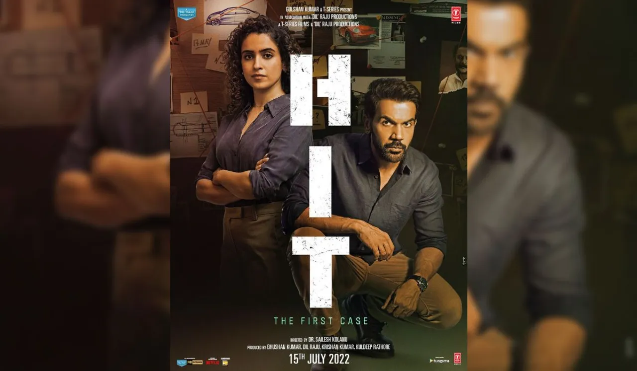 Rajkummar Rao and Sanya Malhotra starrer Hit - The First Case's teaser is out now!