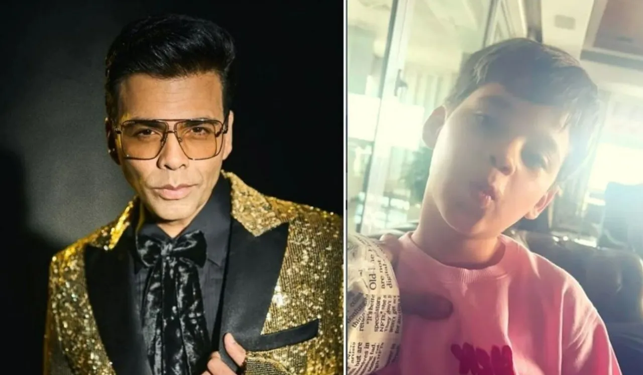 Karan Johar's son did not like this habit of his father