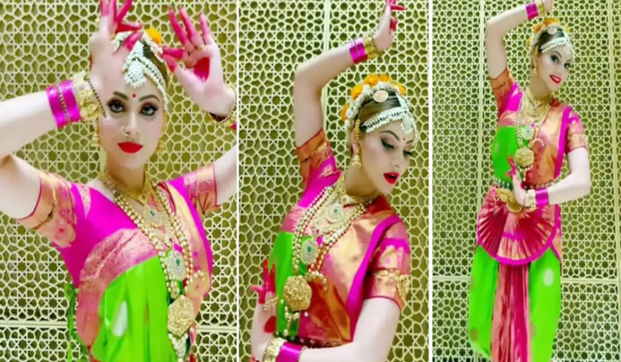 Urvashi Rautela’s iconic Bharatanatyam performance at Umang Awards 2022 sets the stage on fire with Bhool Bhulaiyaa 2 mere Dholna song