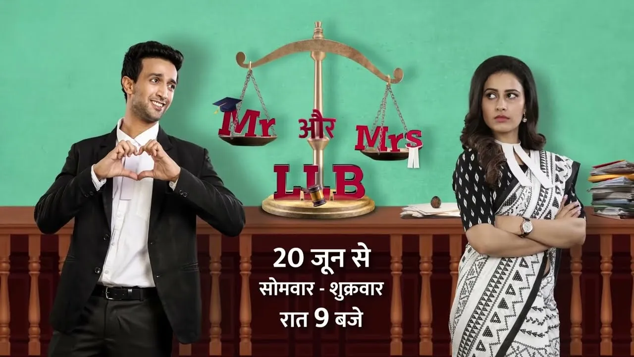 MR and MRS LLB, a new age comedy from Two Nice Men Mediaworks to air on a Hindi GEC, THE Q India from 20th June