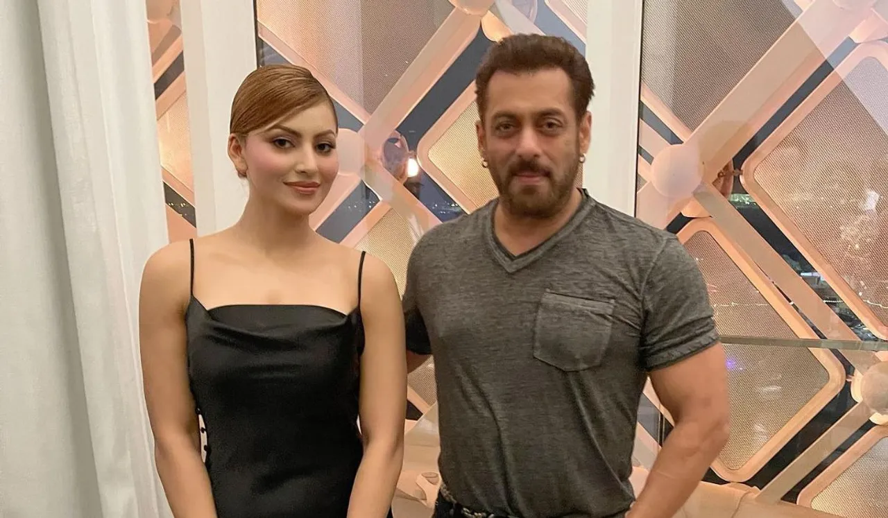Urvashi Rautela & Salman Khan IIFA 2022 most viral pic on the Internet, fans want them in a film together