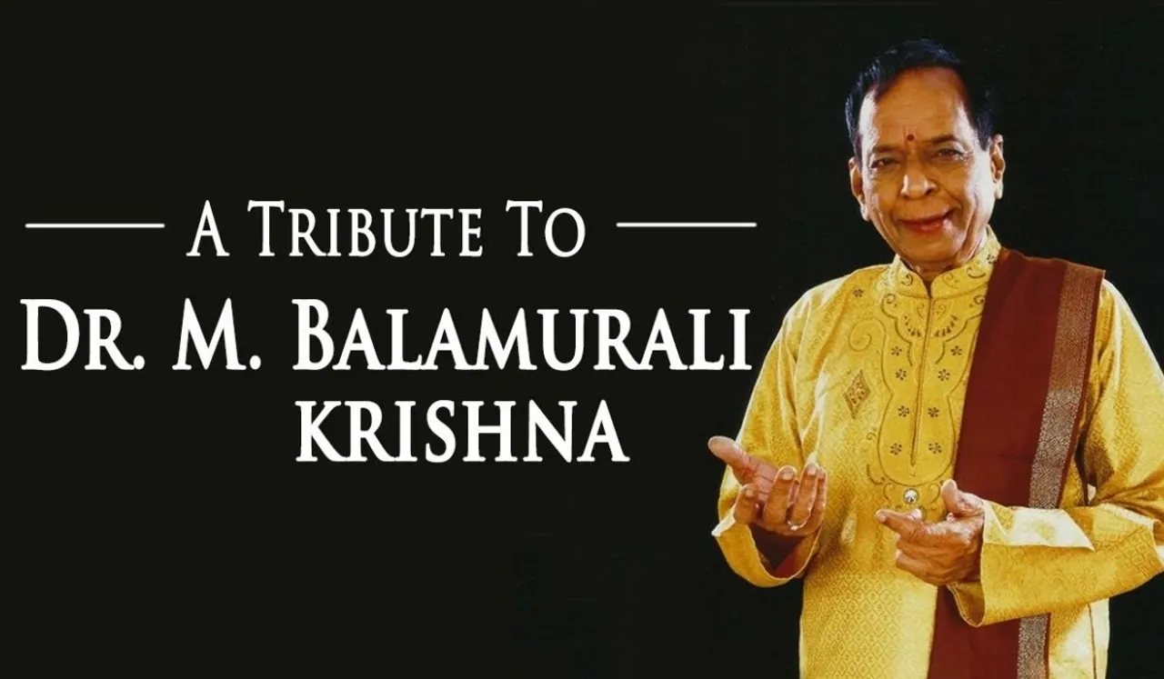 Tributes to Shri Balamuralikrishna, on this Vidwan's Birth anniversary Today