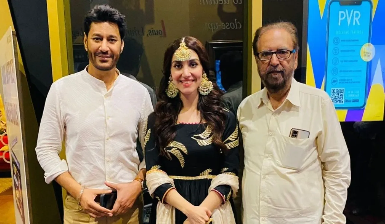 "Delbar, you are an excellent actress, No one could have done Amrita's character apart from you", appreciates ace director Manmohan Singh to the actress on their recent film PR"