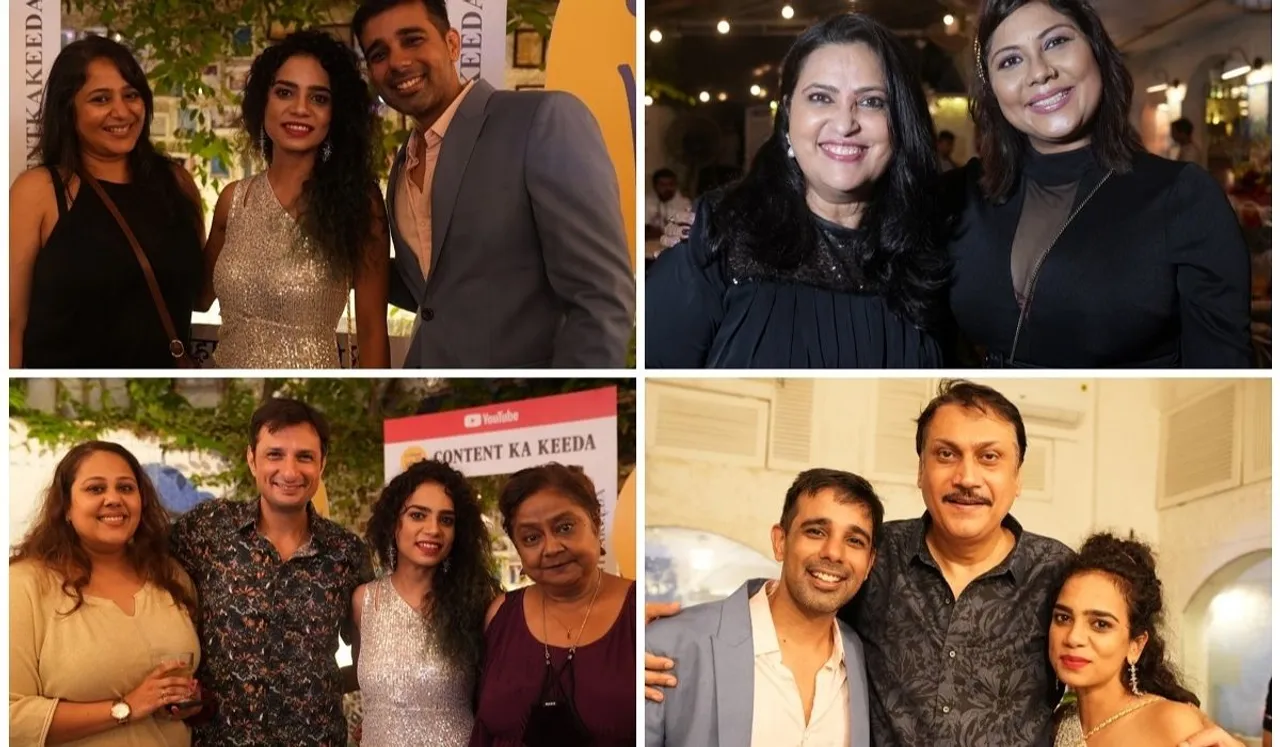 Shivankar and Shipra Arora's bash for Content Ka Keeda was a rocking affair!