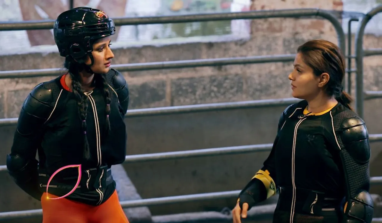 Rubina Dilaik and Kanika Mann lock horns 'Khatron Ke Khiladi'