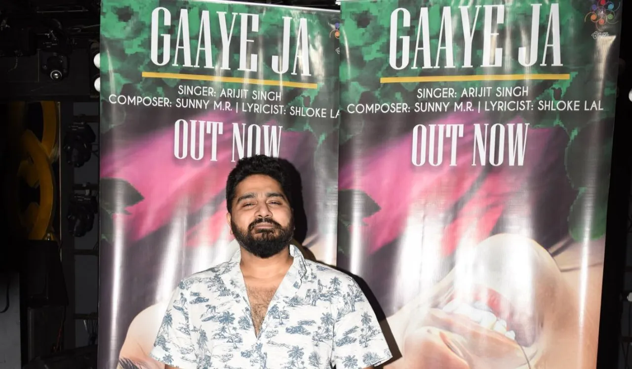 Music Composer Sunny M.R. describes his latest song "Gaaye Ja" as "Liberating"