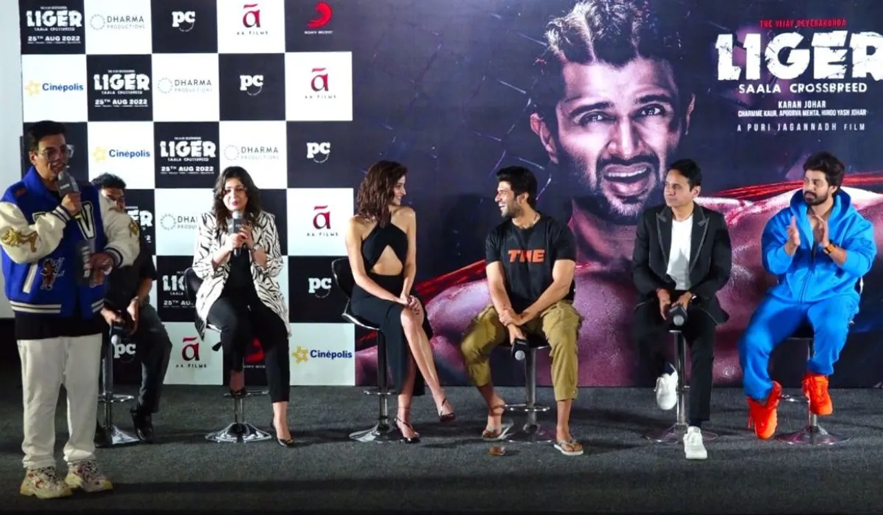 Vijay Devarakonda's slippers took the limelight at the trailer launch of 'Liger'! Know what happened!